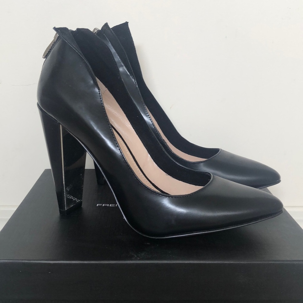 French Connection Black Heels
